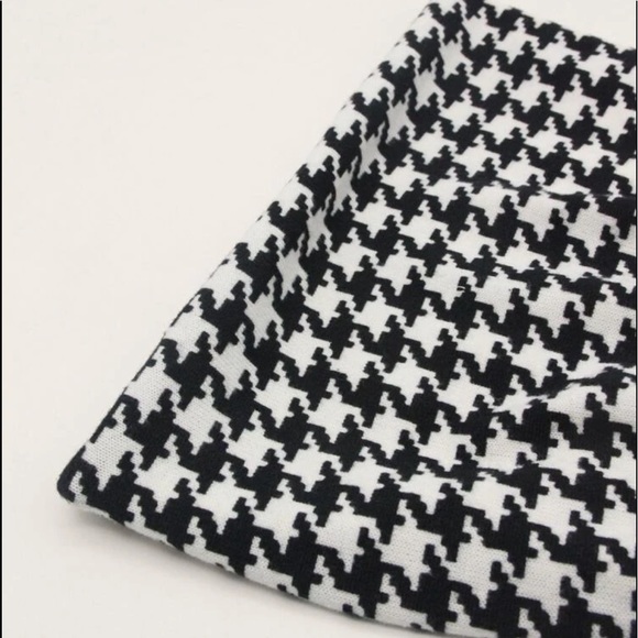 Houndstooth Pattern Multi-purpose Hat NWT - Picture 3 of 6